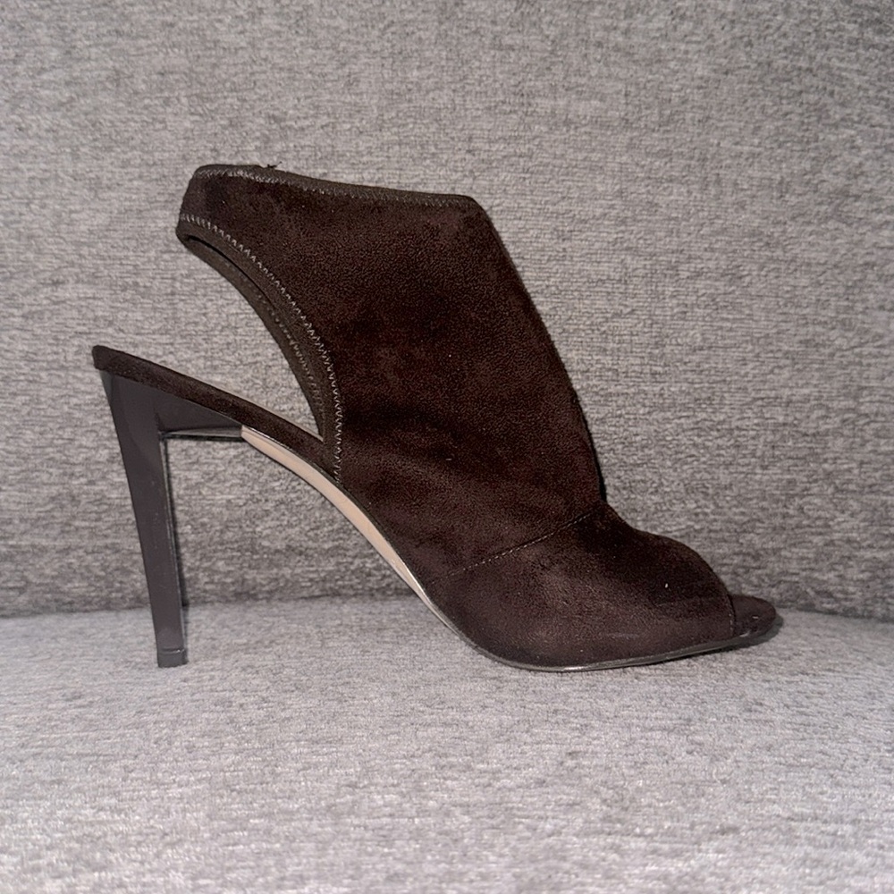 Nine West brown suede mules. Size 8